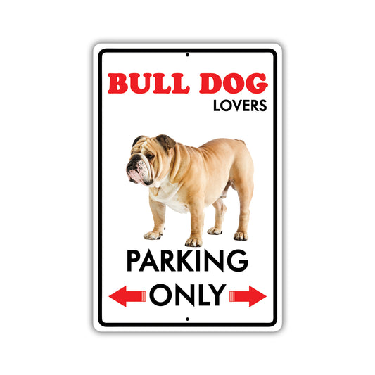 Beware! Guard Bull Dog On Duty Dog Sign