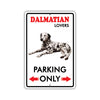 Beware! Guard Dalmatian On Duty Dog Sign