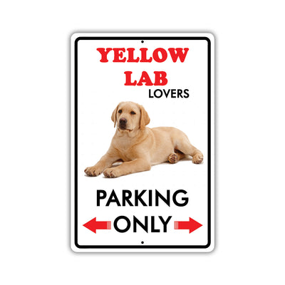 Yellow Lab Dog Breed Signs