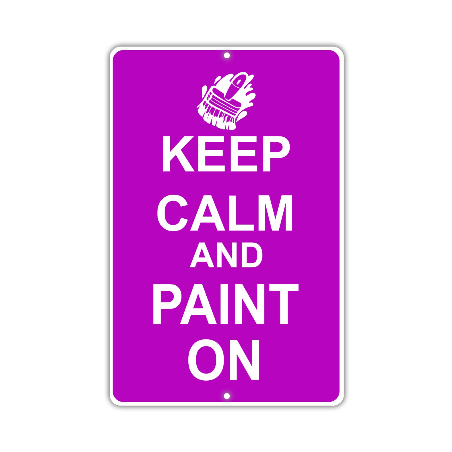 Keep Calm And Point On With Humor Jokes Funny Gags Novelty Caution Alert Warning Aluminum