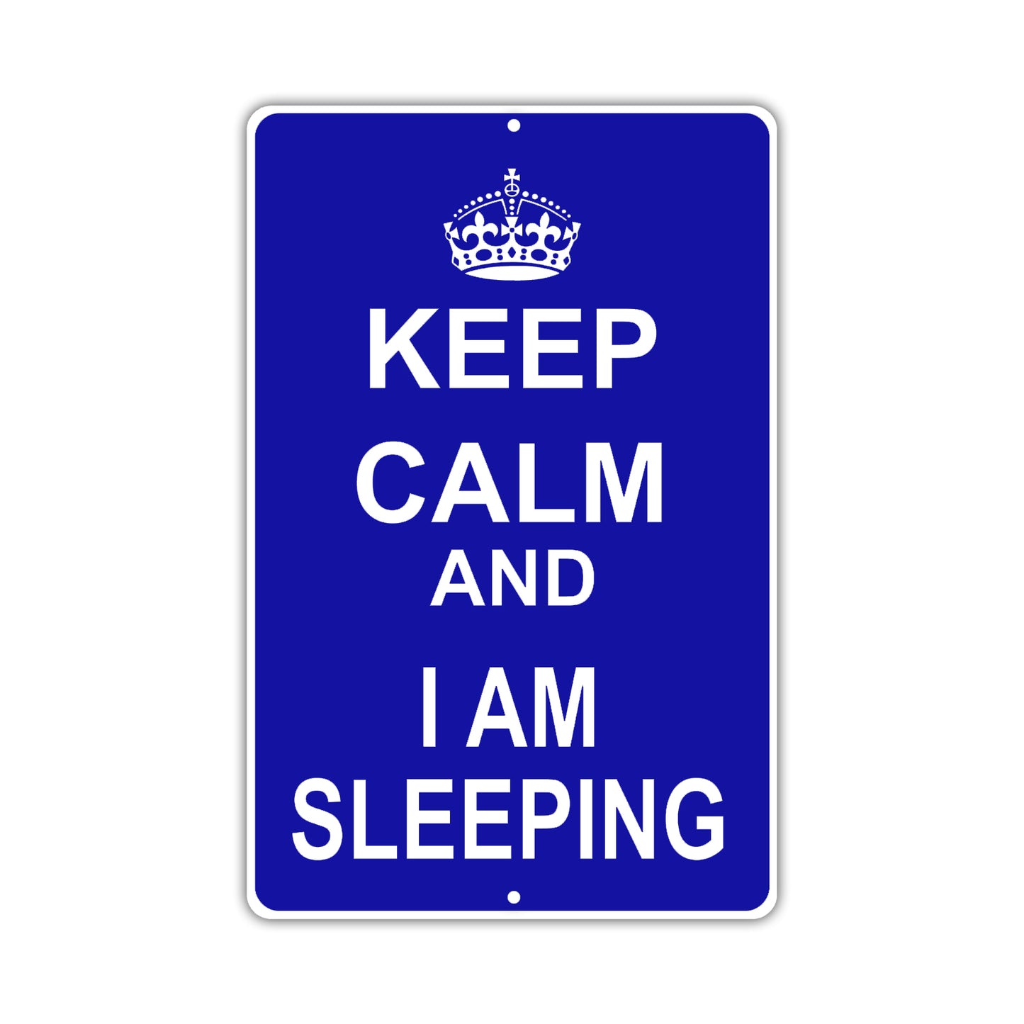 Keep Calm And I Am Sleeping With Humor Jokes Funny Gags Novelty Caution Alert Warning Aluminum Sign