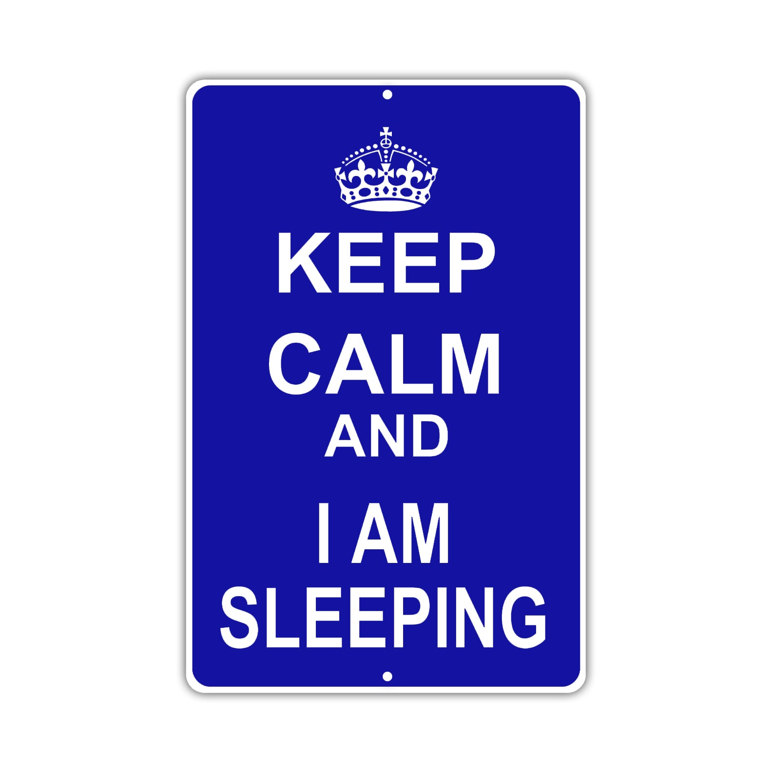 Keep Calm And I Am Sleeping With Humor Jokes Funny Gags Novelty Caution Alert Warning Aluminum Sign