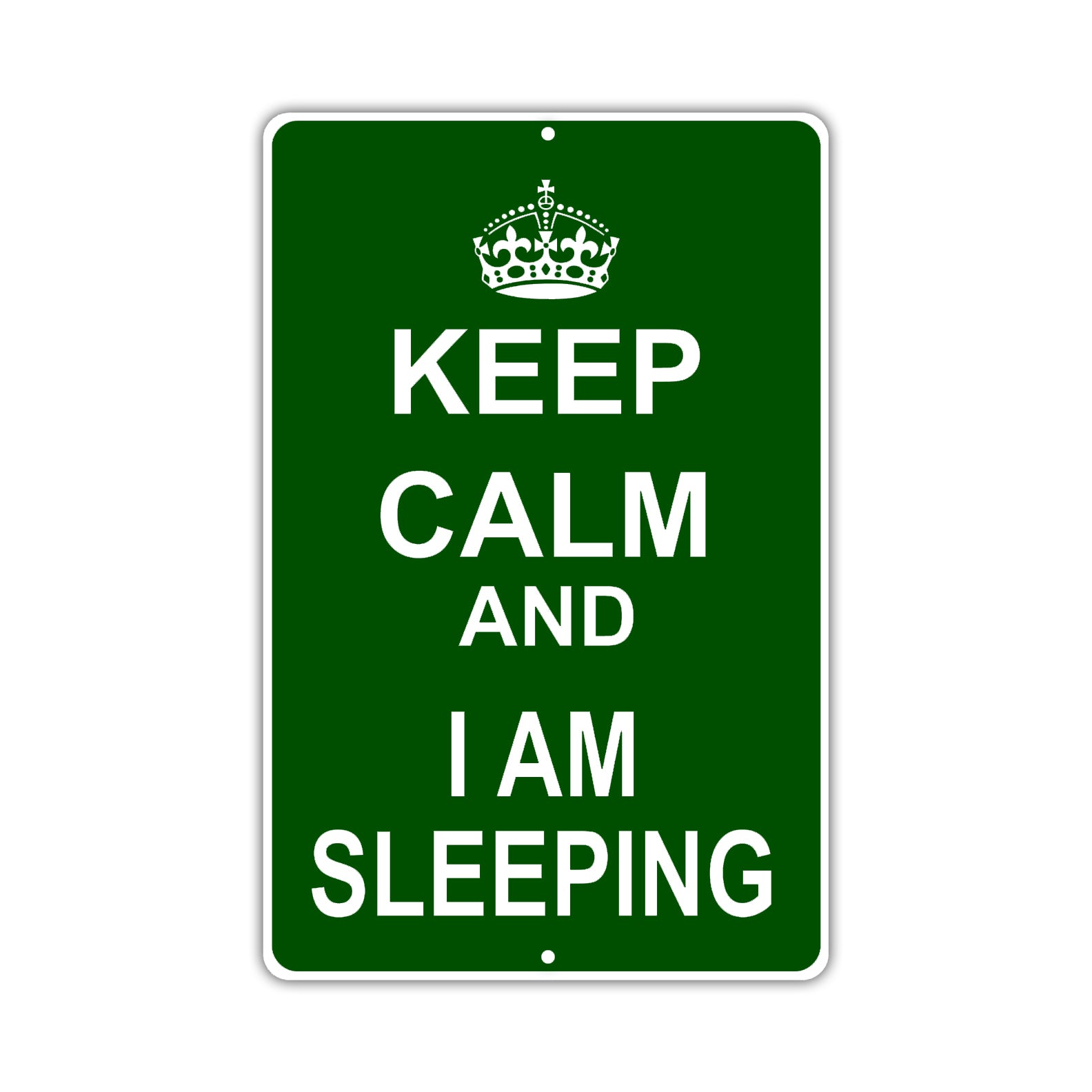 Keep Calm And I Am Sleeping With Humor Jokes Funny Gags Novelty Caution Alert Warning Aluminum Sign