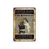 Gentle Rain Fine Washables Detergent The Only Choice For Your Clothes Vintage Retro Bar Aluminum