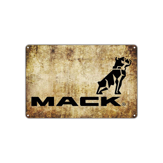 Mack Trucks American Truck Manufacturing Company Bulldog Decor Shop Man Cave Bar Garage Aluminum