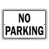 No Parking Road Traffic Aluminum Metal Sign Plate