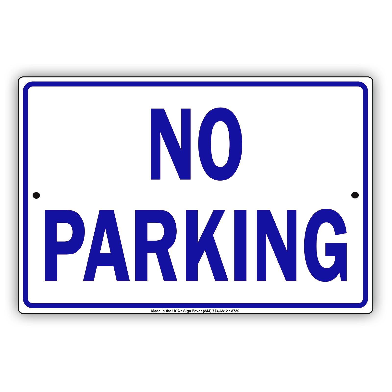 No Parking Road Traffic Aluminum Metal Sign Plate