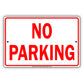 No Parking Road Traffic Aluminum Metal Sign Plate