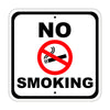 No Smoking Warning Cigarettes Aluminum Metal Sign Plate