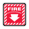 Fire Extinguisher Emergency Campgrounds Aluminum Metal Sign Plate
