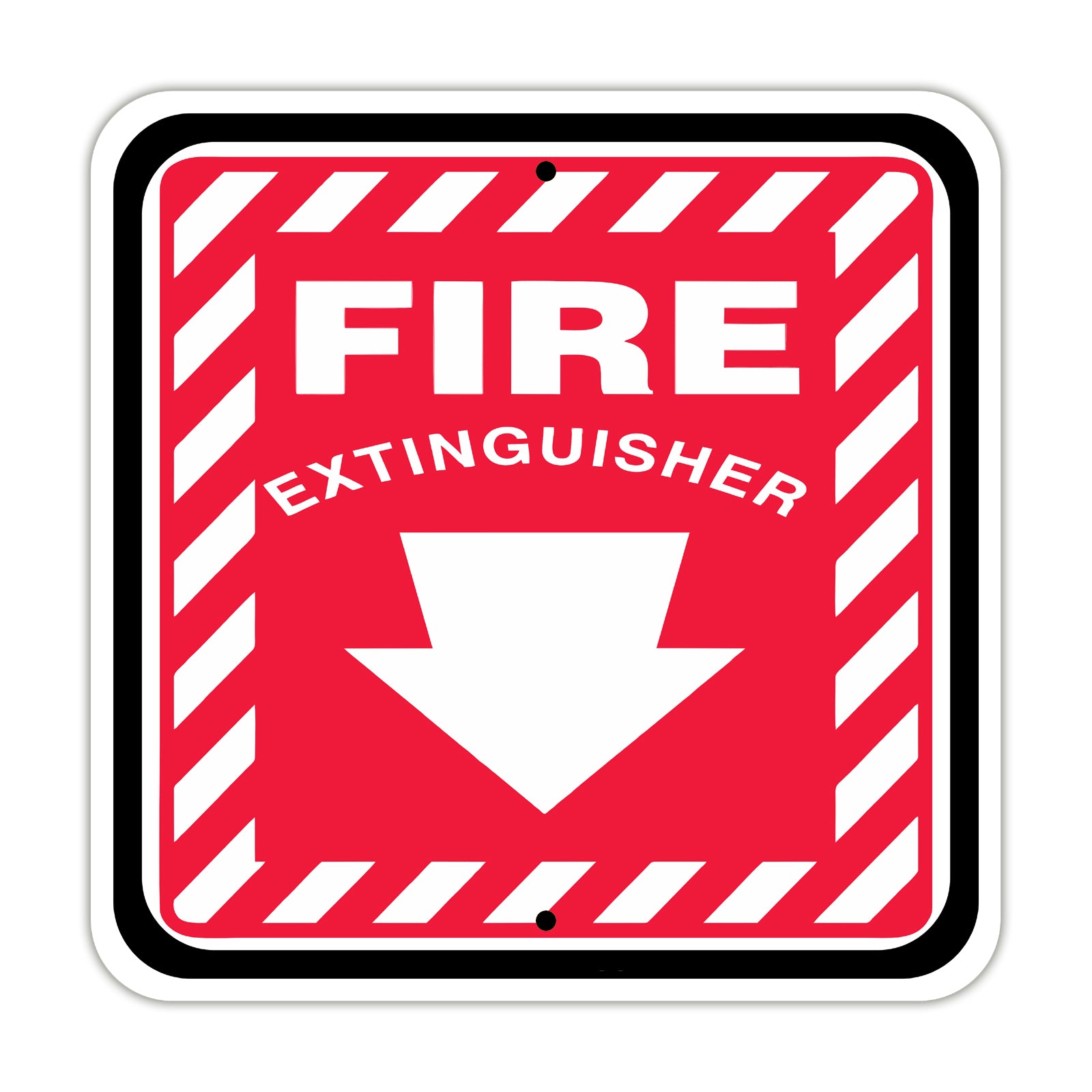 Fire Extinguisher Emergency Campgrounds Aluminum Metal Sign Plate