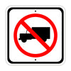 No Truck In Driveway Towing Towed Private Drive Aluminum Metal Sign Plate