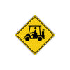 Golf Cart with Graphic Symbol Sports Lawn Club Ground Metal Aluminum Novelty Traffic Plate Sign 