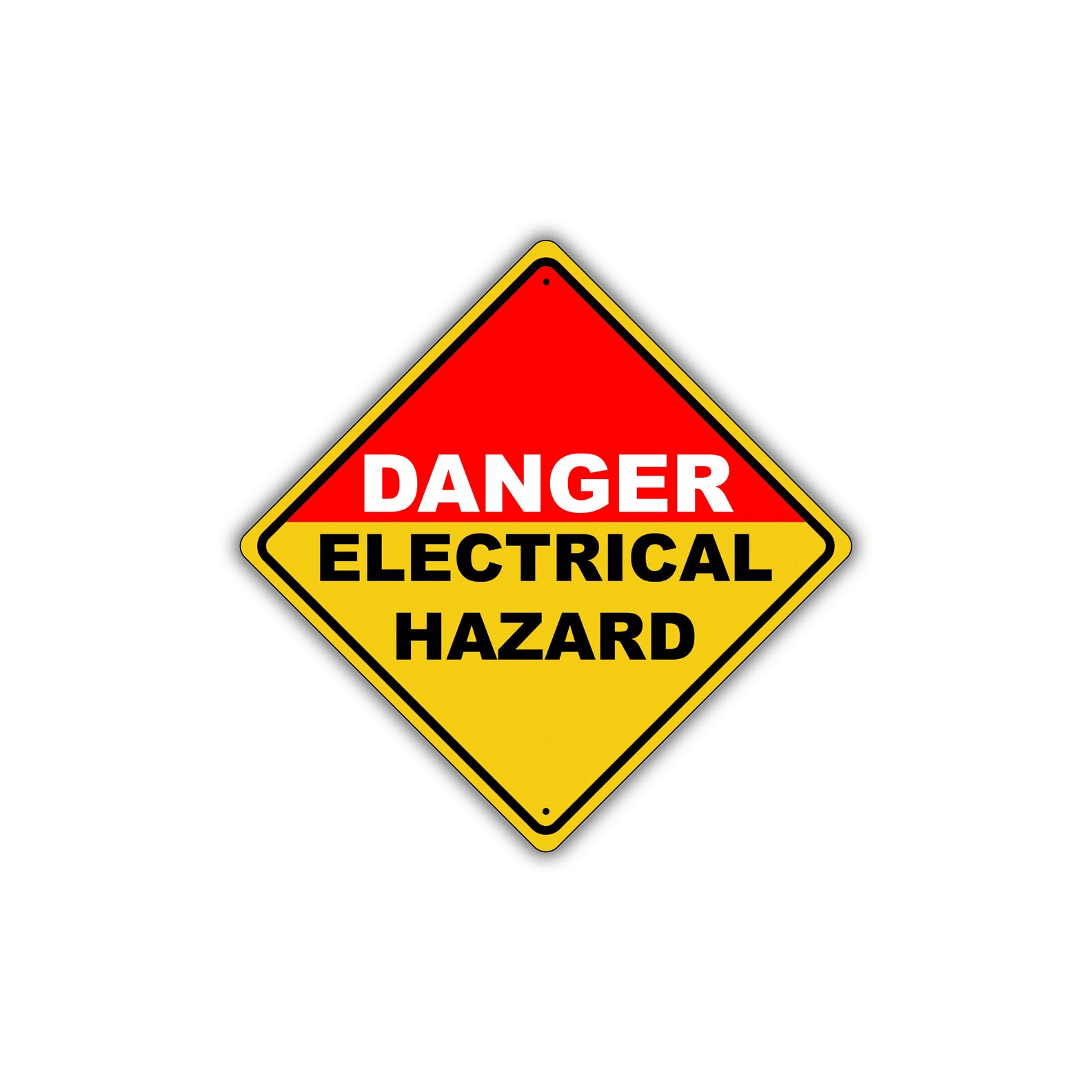 Danger Electrical Hazard Do Not Touch High Voltage Keep Out Street Metal Aluminum Novelty Sign