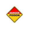 Caution Danger Poison Hazard Warning Keep Out Metal Alert Aluminum Novelty Notice Sign Plate