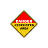 Caution Danger Restricted Area Do Not Enter Osha Metal Alert Aluminum Novelty Notice Sign Plate
