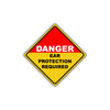 Caution Danger Ear Protection Required Earmuffs Osha Metal Alert Aluminum Novelty Notice Sign Plate