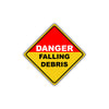 Caution Danger Falling Debris Construction Metal Alert Aluminum Novelty Notice Sign Plate