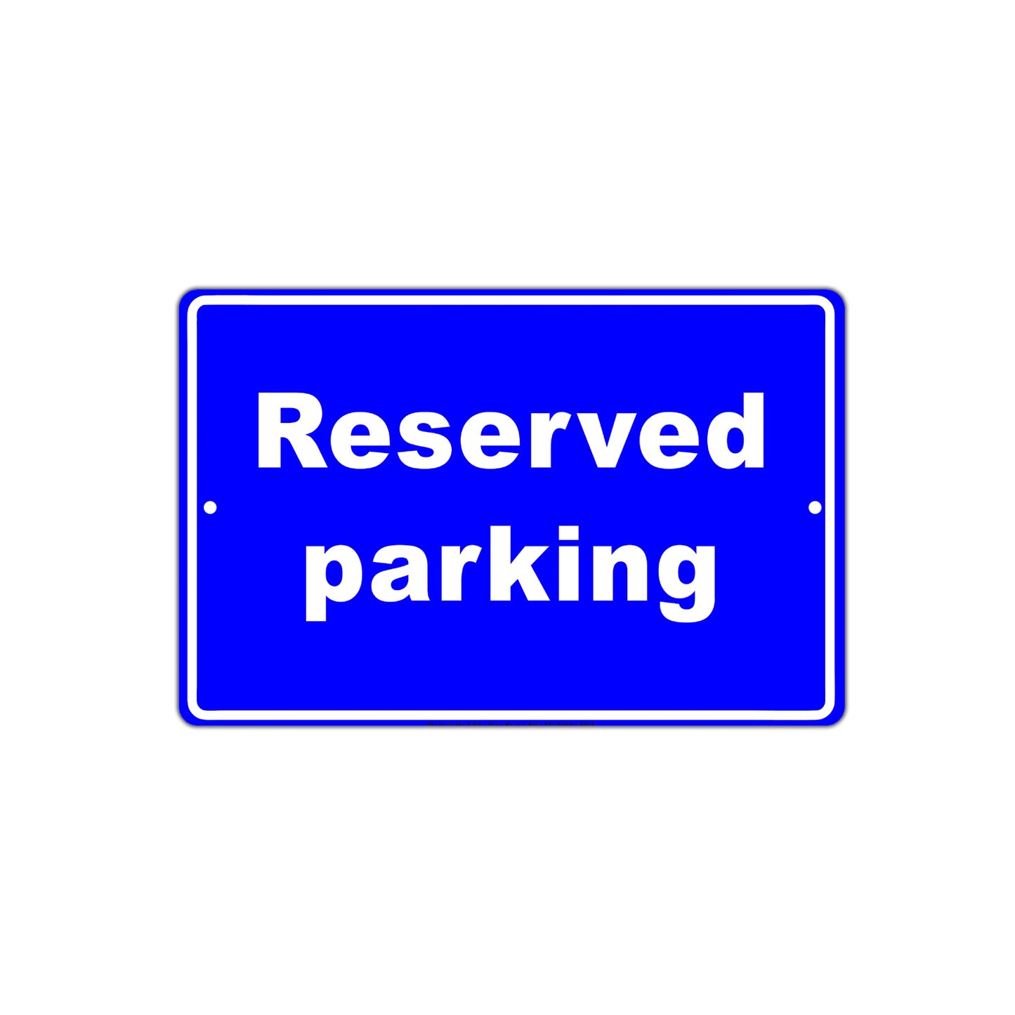 Reserved Parking Registered Booked Park Spot Parking Space Car Garage Vehicles Aluminum Sign