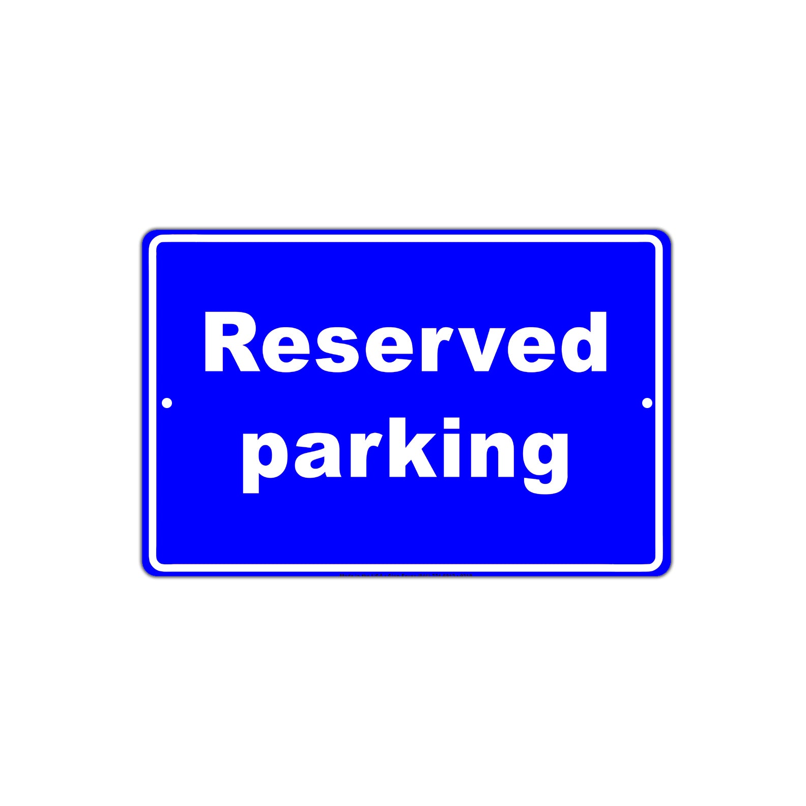 Reserved Parking Registered Booked Park Spot Parking Space Car Garage Vehicles Aluminum Sign