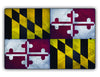 Maryland State Flag Novelty Vintage Rustic Grunge Wall Decor Gift Aluminum Metal Sign Plate