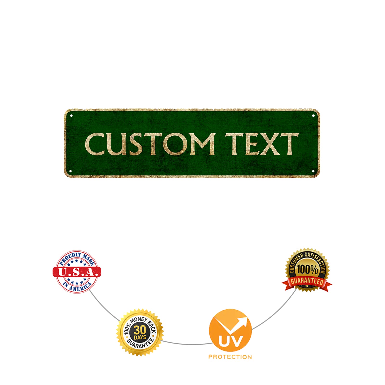 Custom Street Sign Aluminum  Sign Plate 