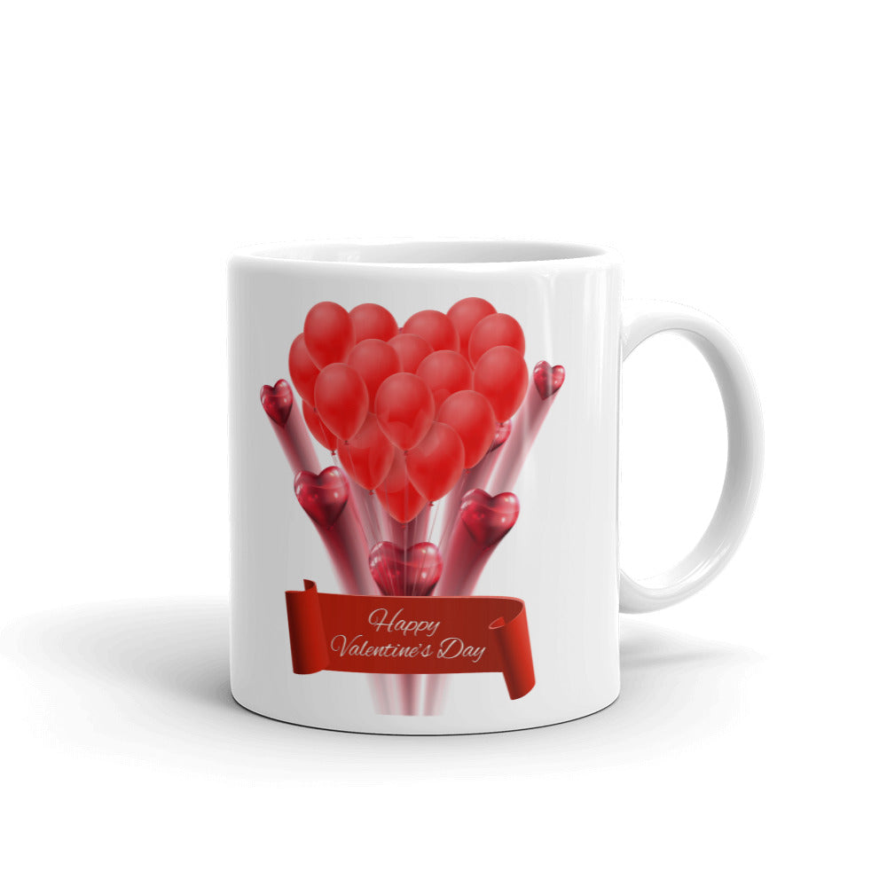 Happy Valentine Day Coffee Tea Cup Ceramic Mug Best Gift For Lovers