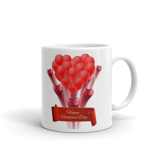 Happy Valentine Day Coffee Tea Cup Ceramic Mug Best Gift For Lovers