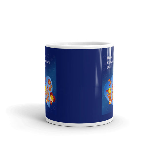Happy Valentine Day Coffee Tea Cup Ceramic Mug Best Gift For Lovers