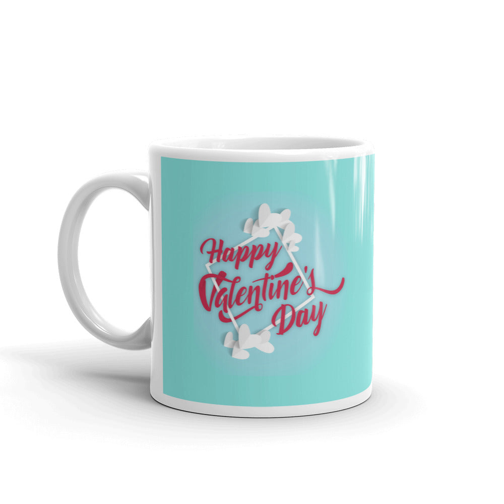 Happy Valentine Day Coffee Tea Cup Ceramic Mug Best Gift For Lovers