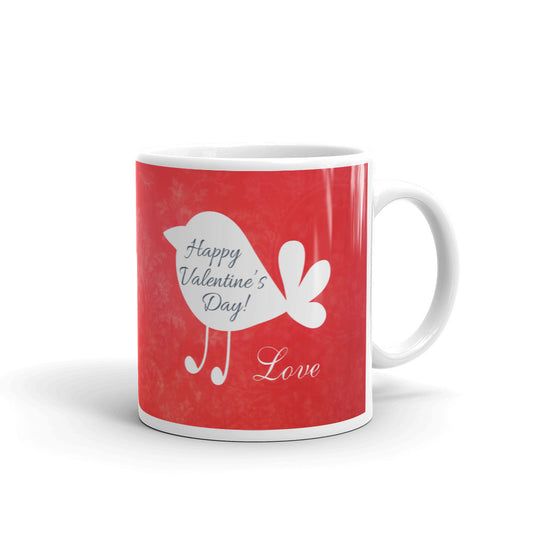 Happy Valentine Day Coffee Tea Cup Ceramic Mug Best Gift For Lovers