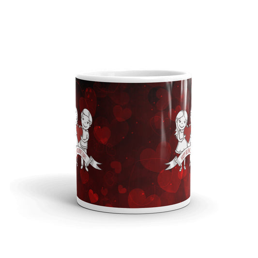 Happy Valentine Day Coffee Tea Cup Ceramic Mug Best Gift For Lovers