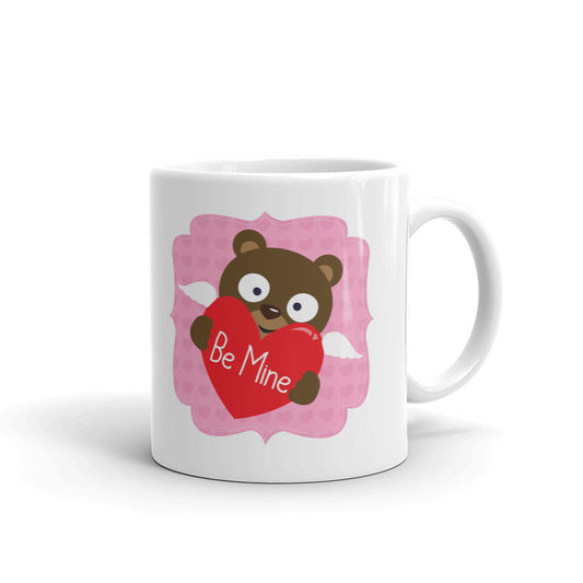 Be Mine Happy Valentine Day Coffee Tea Cup Ceramic Mug Best Gift For Lovers