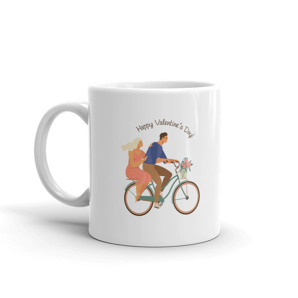 Happy Valentine Day Coffee Tea Cup Ceramic Mug Best Gift For Lovers
