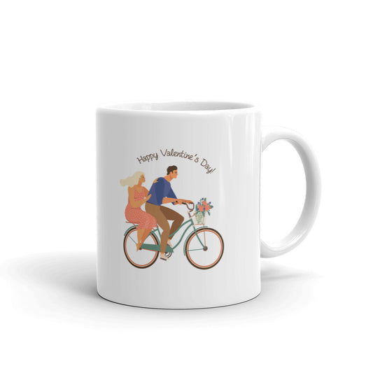 Happy Valentine Day Coffee Tea Cup Ceramic Mug Best Gift For Lovers