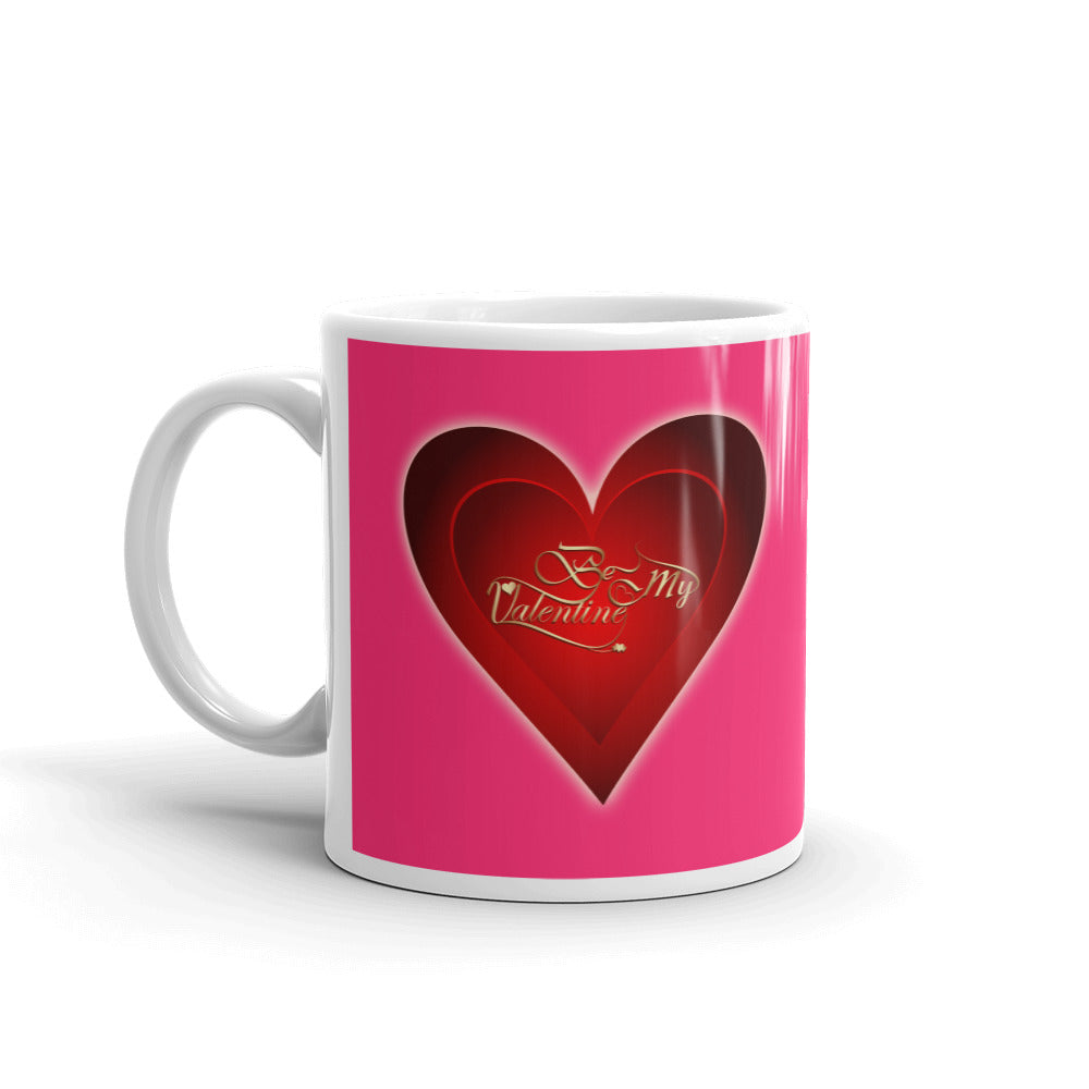 Be My Valentine Day Coffee Tea Cup Ceramic Mug Best Gift For Lovers