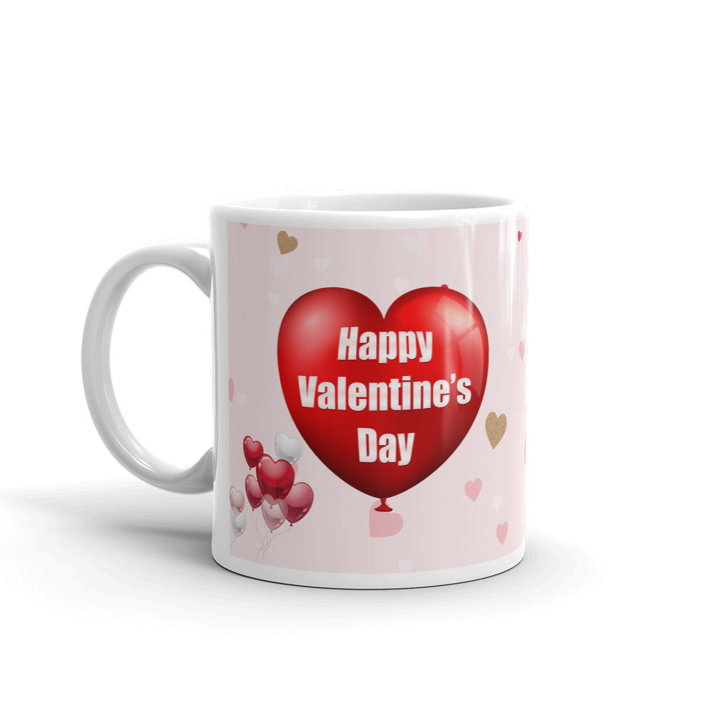 Happy Valentine Day Coffee Tea Cup Ceramic Mug Best Gift For Lovers