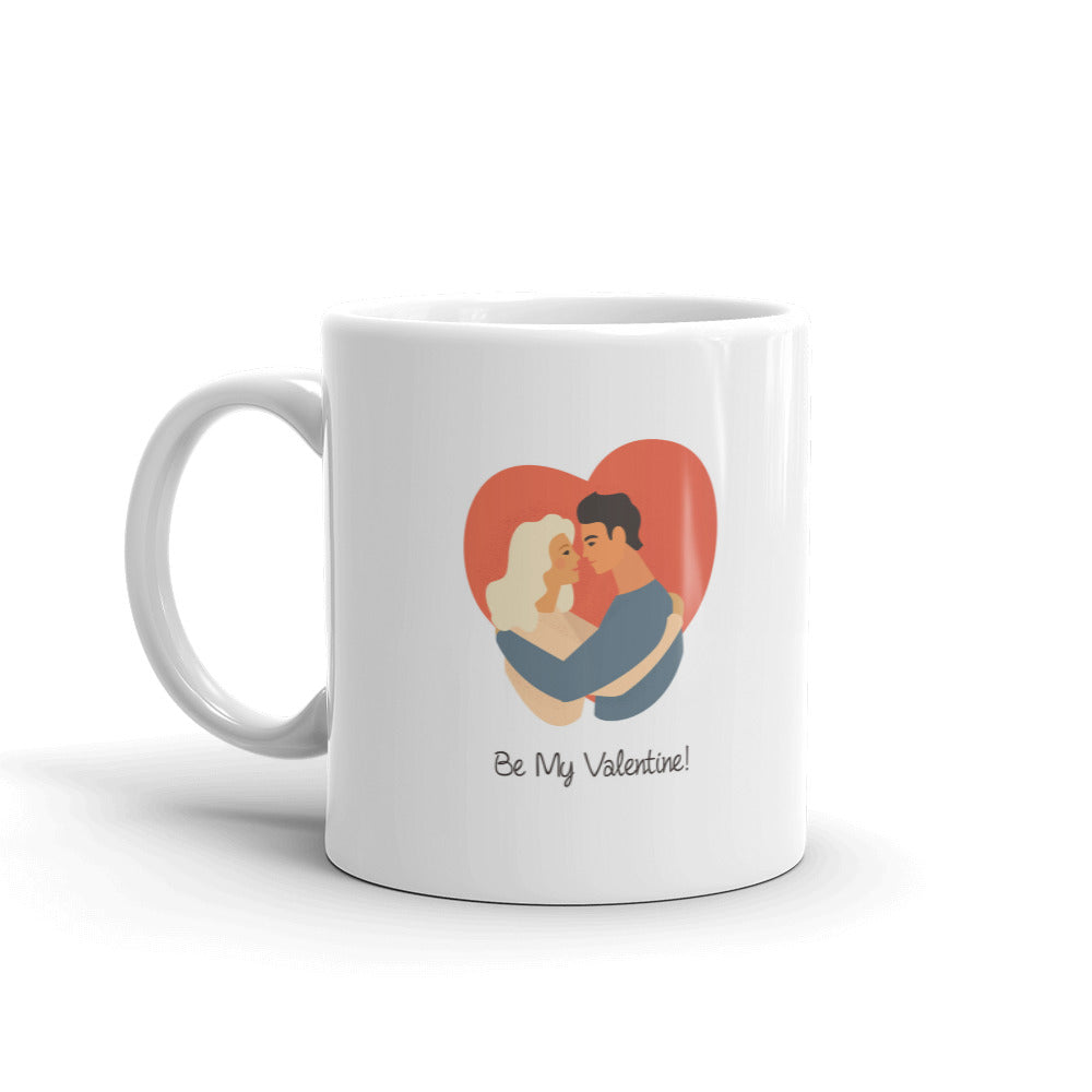 Be My Valentine Day Coffee Tea Cup Ceramic Mug Best Gift For Lovers