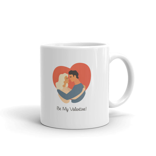 Be My Valentine Day Coffee Tea Cup Ceramic Mug Best Gift For Lovers