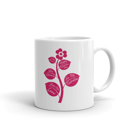 Happy Valentine Day Coffee Tea Cup Ceramic Mug Best Gift For Lovers