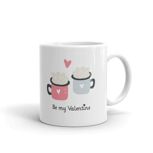 Be My Valentine Day Coffee Tea Cup Ceramic Mug Best Gift For Lovers