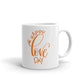 Happy Love Day Valentine Day Coffee Tea Cup Ceramic Mug Best Gift For Lovers