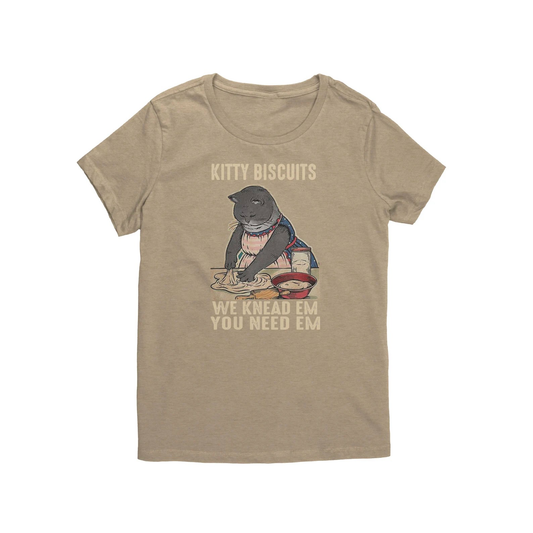 Kitty Biscuits Short Sleeve Soft T-Shirt