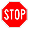 Stop Octagon Shape Warning Caution Road Street Metal Aluminum Notice Novelty Plate Sign